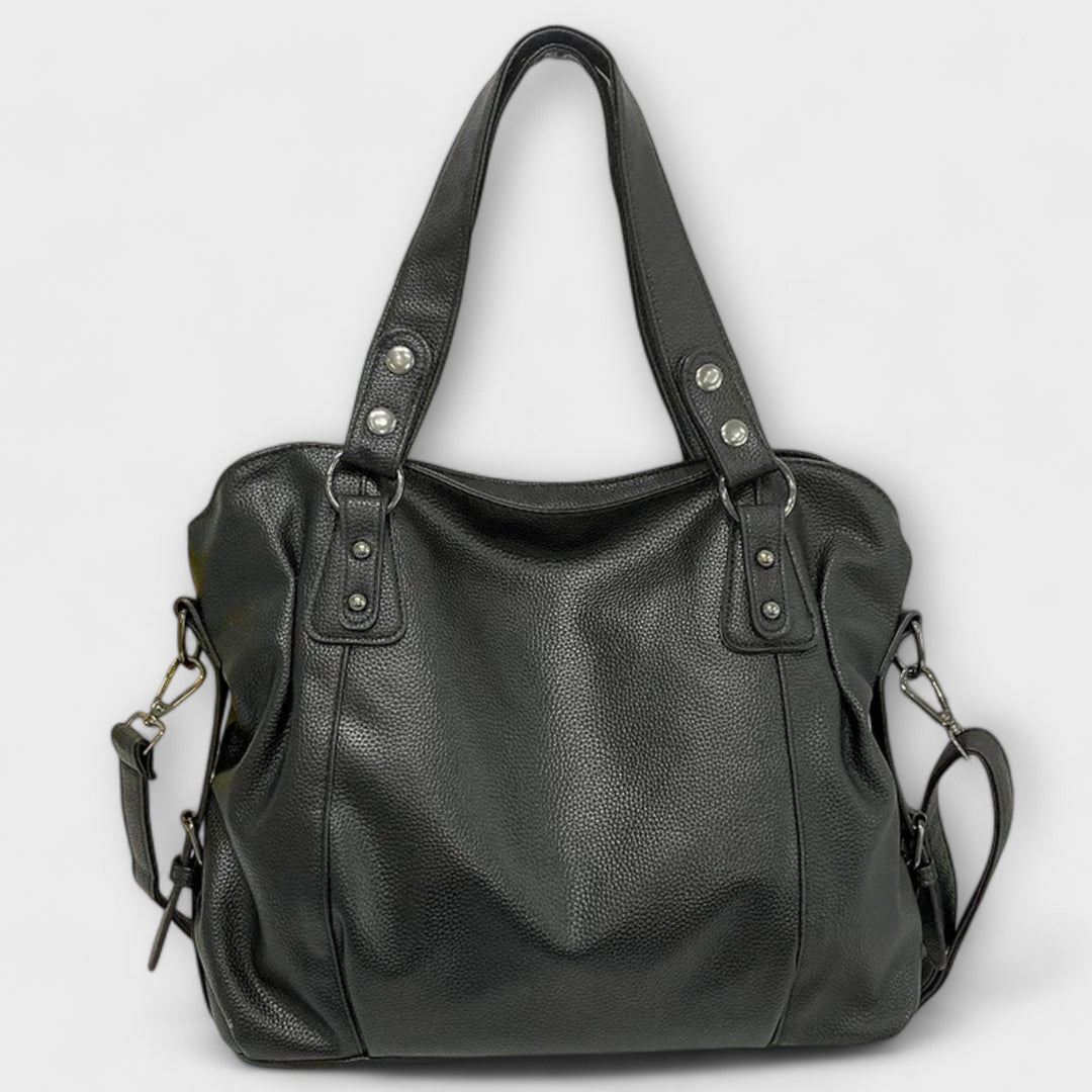 Emma | Women's Large Capacity Vegan Leather Shoulder Bag