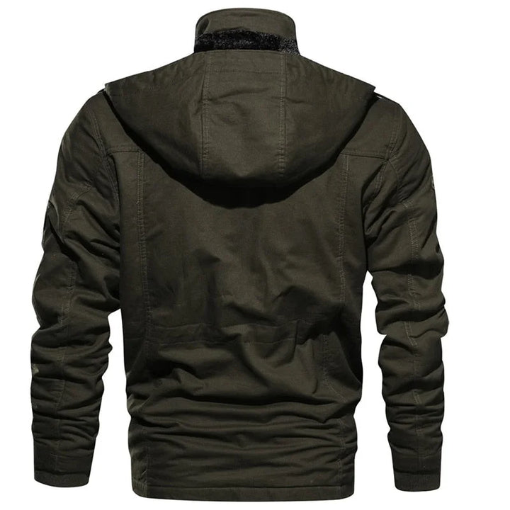Women's Utility Field Jacket with Sherpa Lining