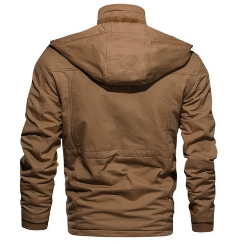 Women's Utility Field Jacket with Sherpa Lining