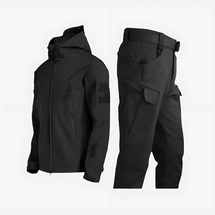 Waterproof Hooded Jacket and Cargo Pant Tactical Set