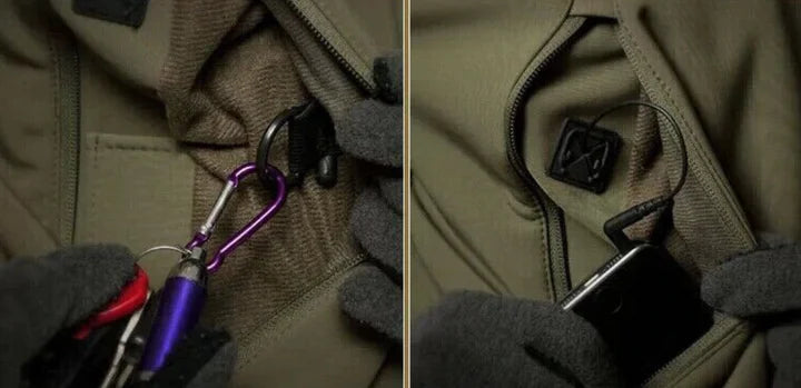 Waterproof Hooded Jacket and Cargo Pant Tactical Set