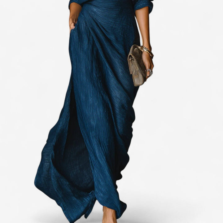 Wrap Maxi Shirt Dress for Women