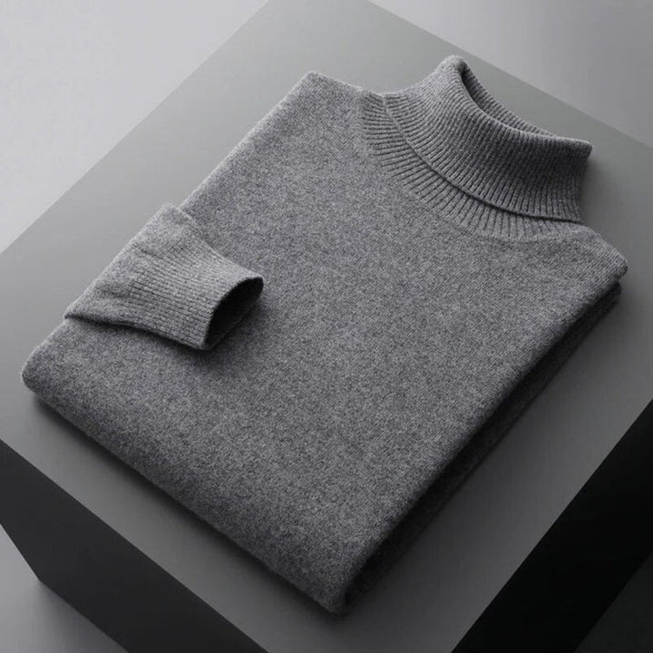 Men’s Turtleneck Sweater – Elegant Layer with Refined Look