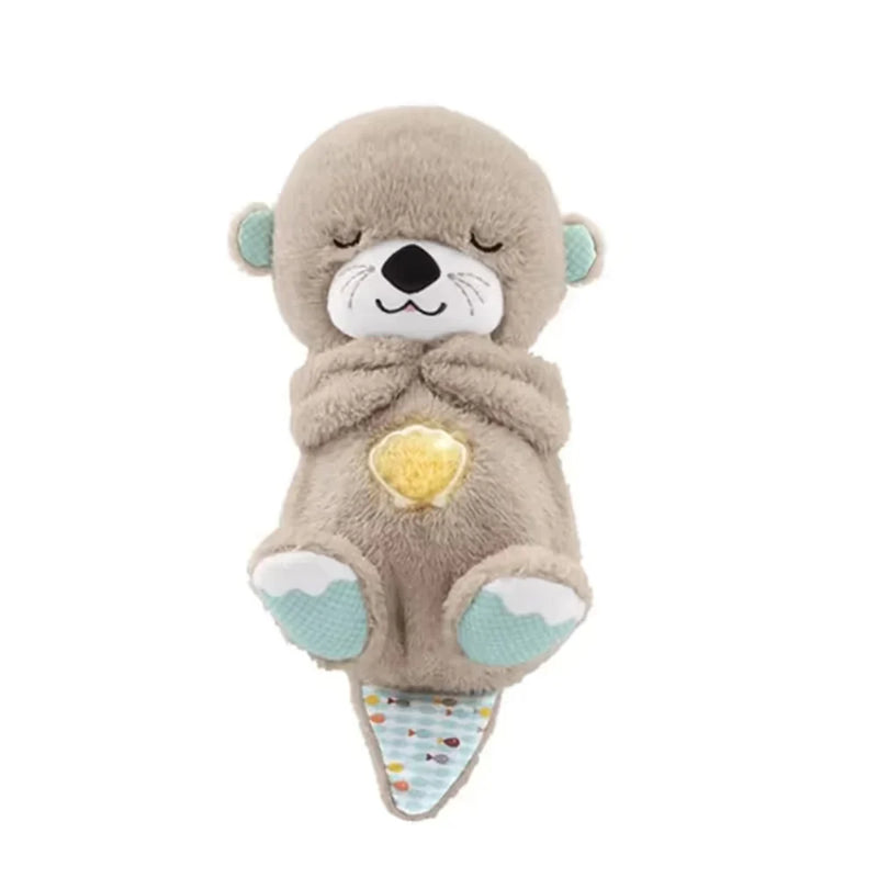 Cuddly Friend with Simulated Breathing & Night Light | Stress Relief