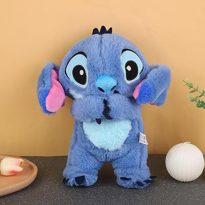 Cuddly Friend with Simulated Breathing & Night Light | Stress Relief
