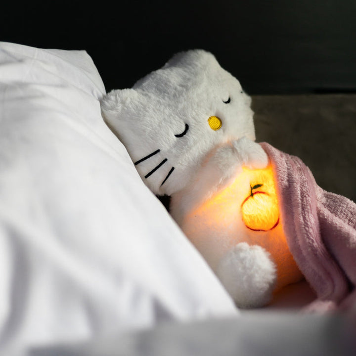Cuddly Friend with Simulated Breathing & Night Light | Stress Relief