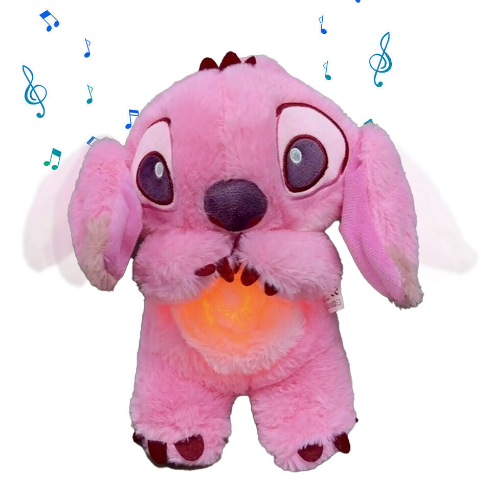 Cuddly Friend with Simulated Breathing & Night Light | Stress Relief