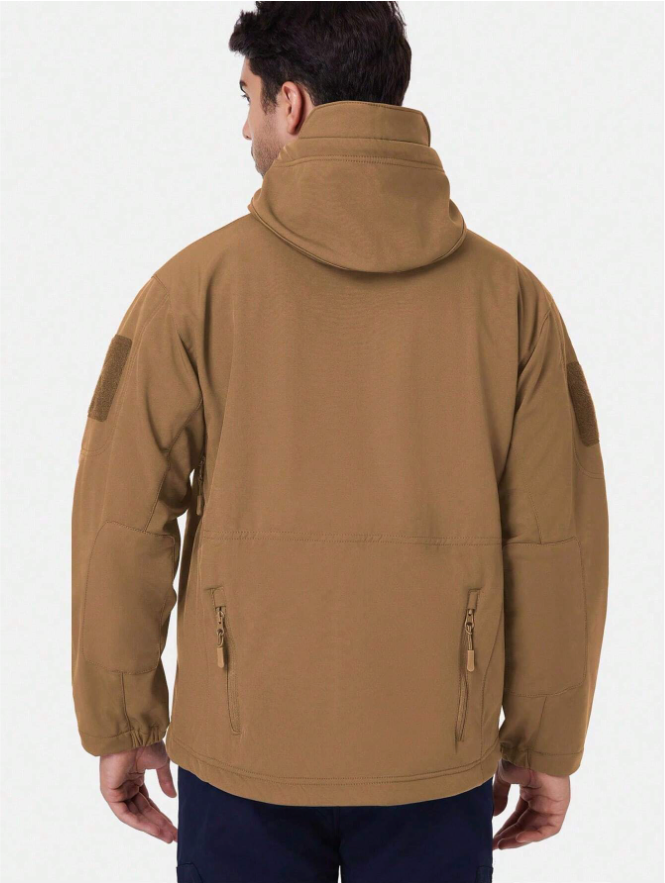 Waterproof Windproof Fleece-Lined Outdoor Jacket and Pants Set
