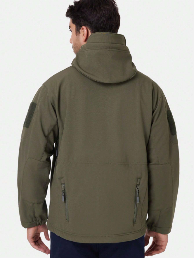 Waterproof Windproof Fleece-Lined Outdoor Jacket and Pants Set
